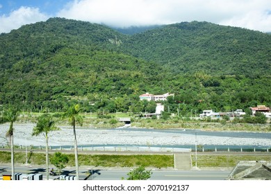 Zhiben In Taitung, Taiwan - October 4 2021: Zhiben Hot Spring Area In Taitung, Taiwan.