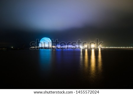 Similar – Image, Stock Photo Out of the Harbour Water