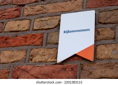 Zierikzee, Netherlands - September 2022 - Sign 