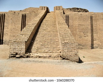 The Ziggurat At Ur In Iraq