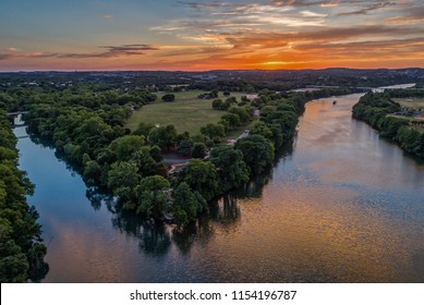 Zilker Park In Austin, Texas