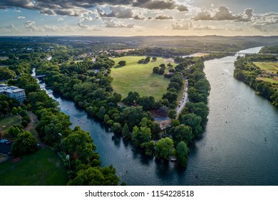 Zilker Park In Austin, Texas