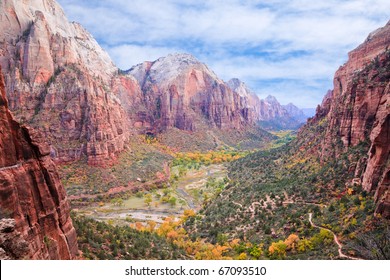 Zion Canyon National Park, Utah.