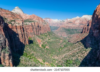 Zion Canyon In Utah State