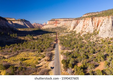 Zion National Park Aerial Road