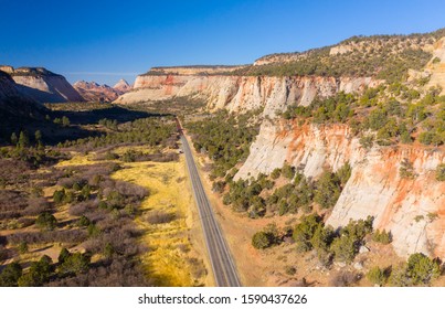 Zion National Park Aerial Road