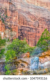 Zion National Park is located in the Southwestern United States, near Springdale, Utah - Shutterstock ID 1047593116