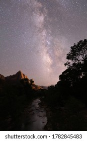 Zion National Park Milky Way Night Sky