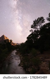 Zion National Park Milky Way Night Sky