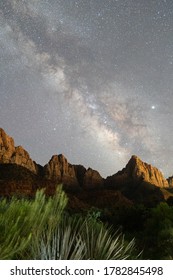 Zion National Park Milky Way Night Sky