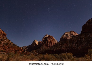 Zion National Park Night Landscape