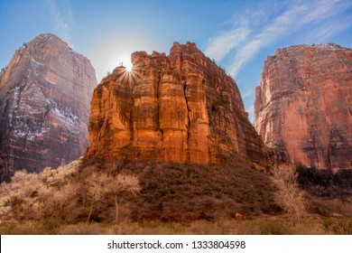 Zion's Big Bend is a place that takes your breath away and you find yourself having a hard time keeping your jaw closed. - Shutterstock ID 1333804598