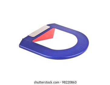 Zip Drive Disk Isolated On White.