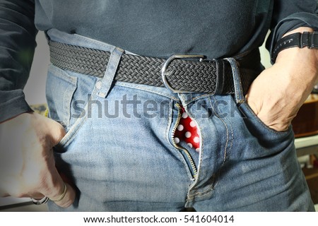 zip pants/forget zippers