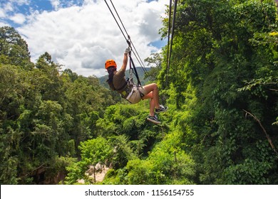 Zipline adventure, Chiang mai, Thailand  - Powered by Shutterstock