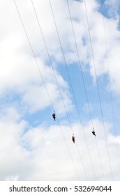 Zipline On Caribbean Vacation