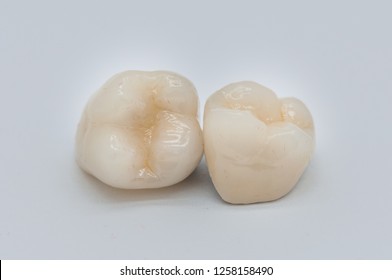 Zirconia Crown with White Background