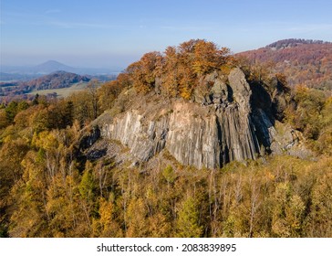 Zlaty vrch rock with autumn colors - Shutterstock ID 2083839895