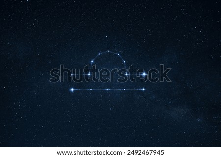 Similar – Image, Stock Photo Zodiac sign | Star chopper