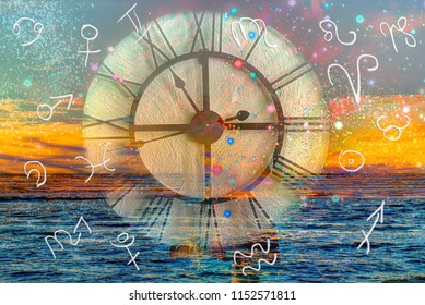 Zodiac signs and time