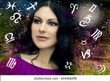 Leo Astrology Women Stock Photo 460267561 | Shutterstock