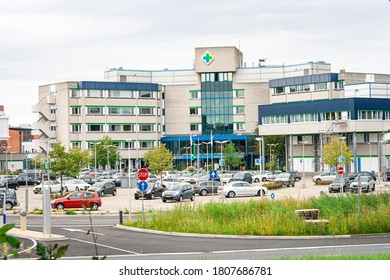 Zoetermeer, Netherlands - September 2020: Hospital called "Langeland Ziekenhuis" in the city of Zoetermeer, Holland.