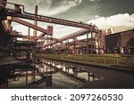 Zollverein colliery in summer in Essen, Germany
