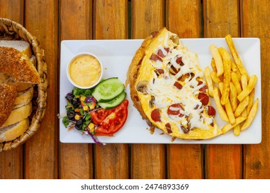 Zoom frame Italian pizza close-up, rotation. Pepperoni pizza with raspberry lemonade.Fast food delivery.Pepperoni pizza delivered in cardboard box from Italian restaurant.Delicious fastfood for dinner - Powered by Shutterstock