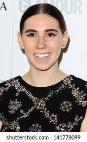 Zosia Mamet Arriving For The 2013 Glamour Women Of The Year Awards, Berkeley Square, London. 04/06/2013