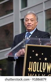 Zubin Mehta At The Zubin Mehta Star On The Hollywood Walk Of Fame, Hollywood, CA. 03-01-11