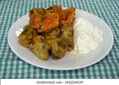 The Zucchini Flowers Stuffed (or Stuffed Squash Blossoms                       