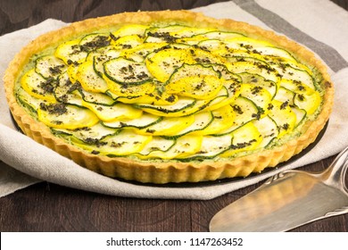 Zucchini And Ricotta Tart