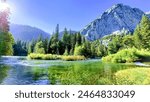 Zumwalt Meadows in Kings Canyon National Park California 