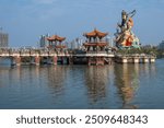 Zuoying Yuandi Temple at Lotus Pond in Kaohsiung, Taiwan.