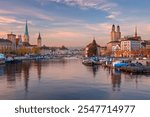  Zurich, Switzerland. Cityscape image of Zurich, Switzerland at beautiful autumn sunset.