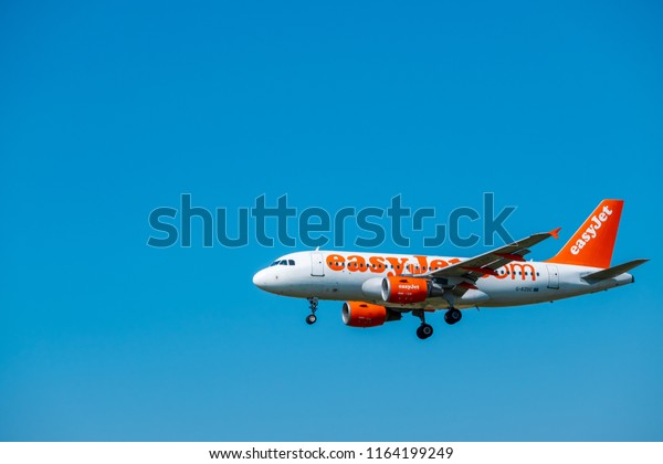 Zurich Switzerland July 19 18 Easyjet Stock Photo Edit Now