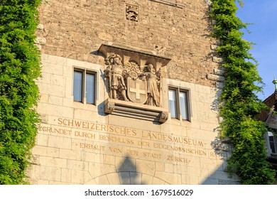 Zurich, Switzerland - July 6, 2019: Swiss National Museum