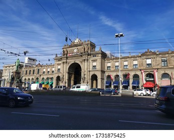 Zurich Train Station, Switzerland. February 2020