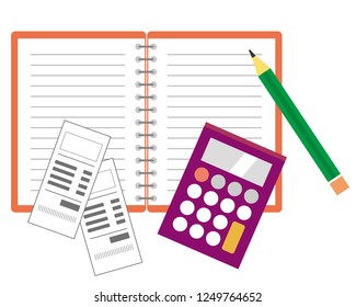 paper　pencil　note