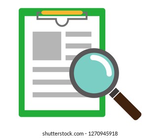 glass　clipboard　icon