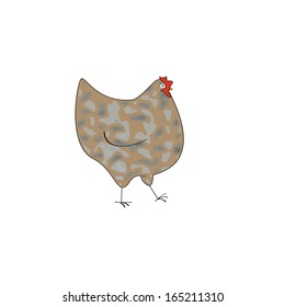 ?amouflage ?hicken.Vector.Eps10