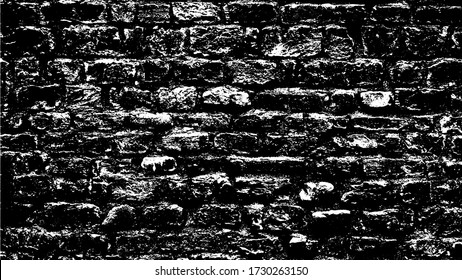 Aged grungy coarse stonework city. Modern art decor cellar house. Bumpy vintage facing granite fortress yard 3D design.Carved rural facade fortified tower.Light backdrop of ground floor castle mansion