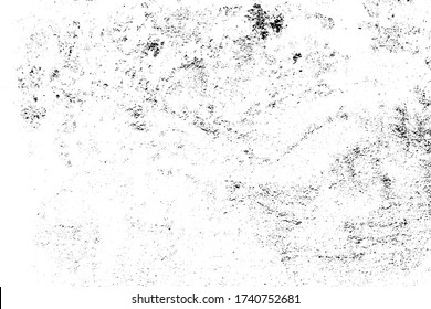 Black white old worn shabby pavement on street large dirty slab.Vintage natural cracked texture, damage structure uneven rocky surface.Hard stained travertine, brush pattern of rock wall for 3D design