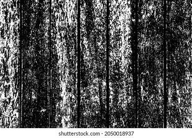 Texture of stained vertical planks facade. Old dirty rough siding of gnarled surface rural country wooden paneling. Messy aged laths.  Rustic grungy ranch lumber fence of hard boards for barn design