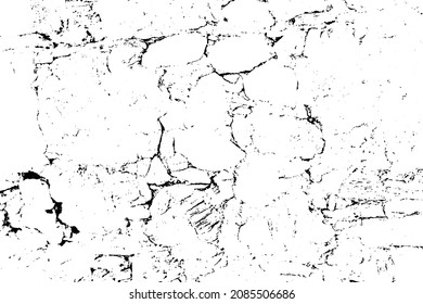 Old grungy retro dirty faded brick wall of ancient city. Uneven pitted peeled surface brickwork of cellar worn. Ruined shabby stiff blocks. Hard solid messy ragged holes brickwall of 3D grunge design