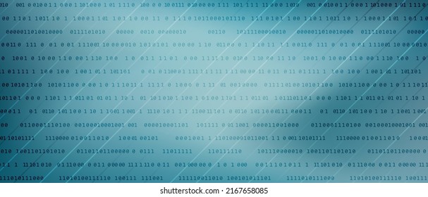 0 1 matrix digits programming code tech vector background with fluid gradient. Zero, one numbers information decryption and encryption computer background. Hacker coding concept, row matrix vector