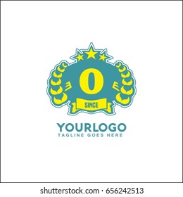 0 letter business corporate abstract faster vector logo design template