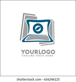 0 Letter tech Technology Logo Template
