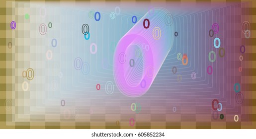0 Number background art