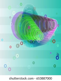 0 Number background art